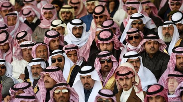 Suudi Arabistan'da Kraliyet ailesi mensubu prensler.