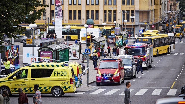 Finlandiya'da bıçaklı saldırı