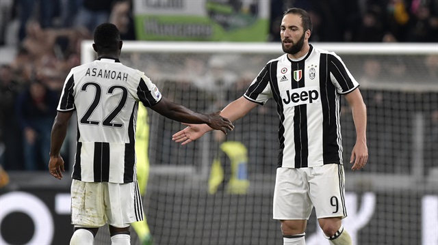 Juventus'un başarılı sol kanat oyuncusu Asamoah, Cagliari ile oynanan maçta yedek kulübesinde olacak. 