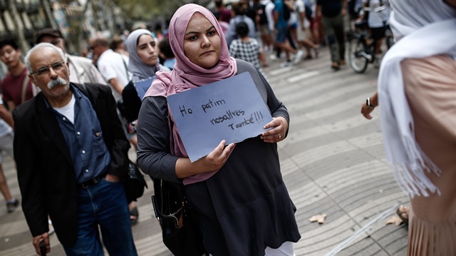 Barcelona'daki Müslüman toplumu terör saldırısını kınadı