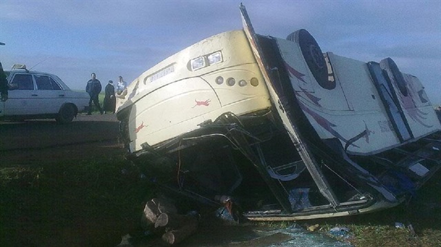 Güney Afrika'Da meydana gelen kazada 18 kişi öldü.