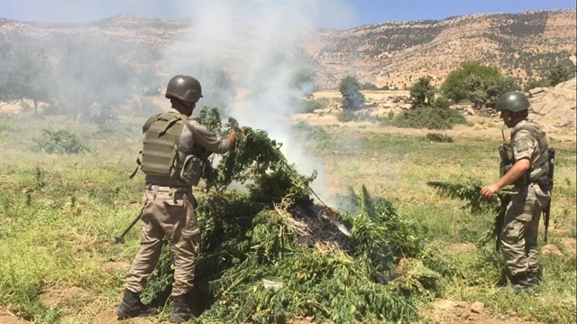 Diyarbakır'da PKK'nın 4 sığınağı imha edildi