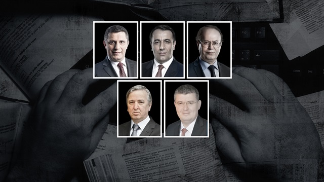 Hüseyin Likoğlu, ​Erdal Tanas Karagöl, Yusuf Kaplan, Aydın Ünal, Mehmet Acet.