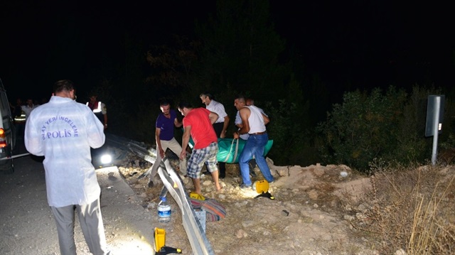 Tokat Erbaa’da kaza 2 ölü 4 yaralı