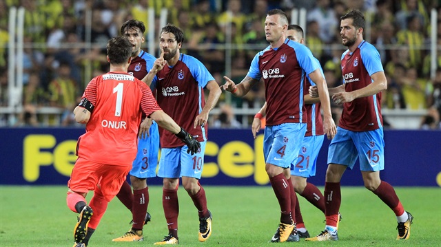 Olcay Şahan'ın Ülker Stadı'ndaki gol sevinci.