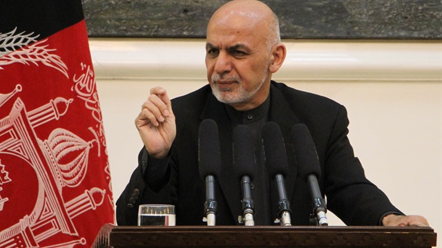 Afghanistan Devlet Başkanı Eşref Gani. 

