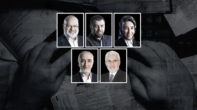 Ömer Lekesiz, ​İsmail Kılıçarslan, Hatice Karahan, Abdullah Muradoğlu ve Hasan Öztürk.