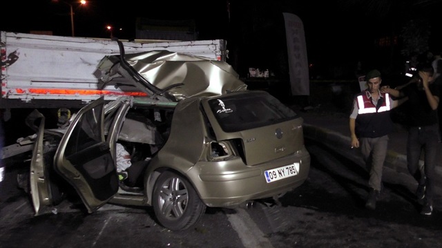 Aydın'da trafik kazası: 4 ölü
