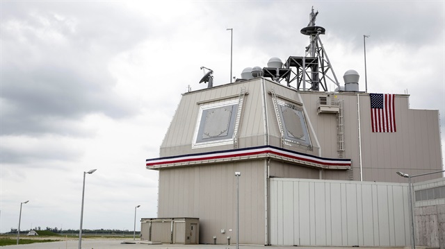 The deckhouse of the Aegis Ashore Missile Defense System (AAMDS)