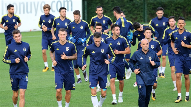 Fenerbahçe'de Vardar maçı hazırlıklarını tamamladı