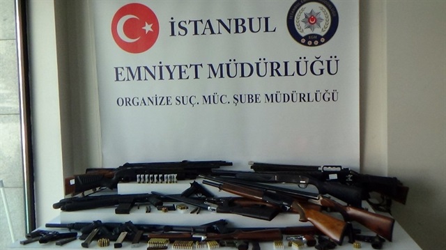 İstanbul Yerel Haber: merkezli 11 ilde silah kaçakçılarına operasyon
