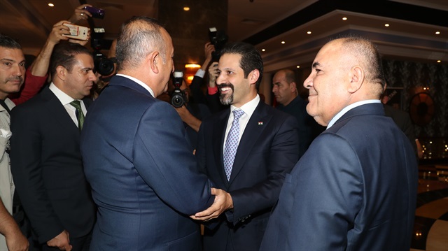 Bakan Çavuşoğlu, IKBY Başbakan Yardımcısı Talabani ile bir araya geldi.