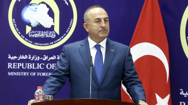 Dışişleri Bakanı Mevlüt Çavuşoğlu-Irak Dışişleri Bakanı ibrahim Caferi
