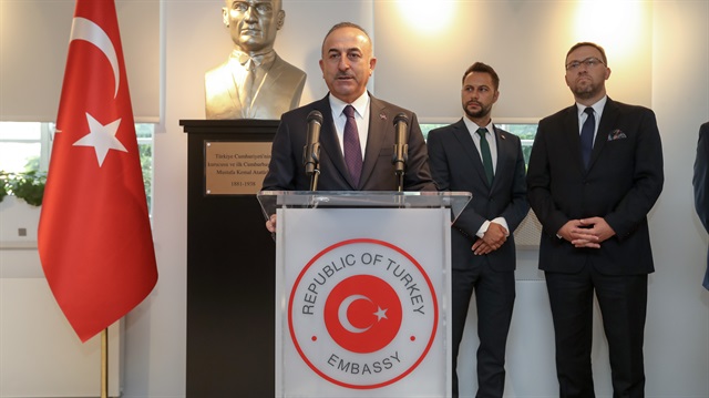 Turkish FM Mevlüt Çavuğoğlu. 