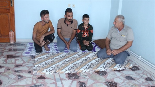 Suriyeli ve Iraklı ailelere yardım

