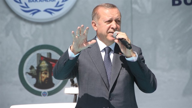 Cumhurbaşkanı Erdoğan Anadolu'nun Fethi Malazgirt 1071 Anma Programında. 
