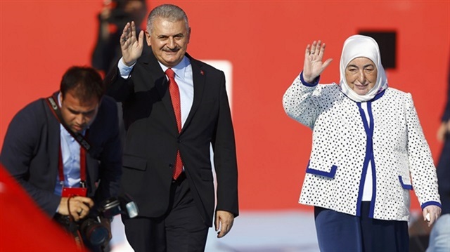 Arşiv: Başbakan Binali Yıldırım ve eşi Semiha Yıldırım