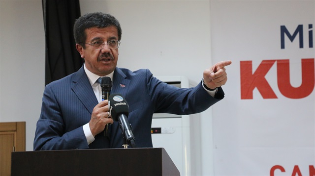​Ekonomi Bakanı Nihat Zeybekci, AK Parti'nin Çameli İlçe Başkanlığının olağan kongresine katıldı.
