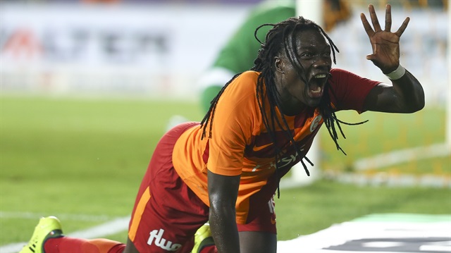 Gomis, Galatasaray formasıyla çıktığı 3. lig maçında 4. golünü attı.