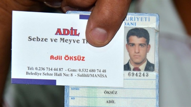 CHP'nin mağdur ettiği Adil Öksüz, kimlik ve iş bilgilerini paylaştı.