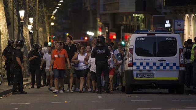 Barcelona'da meydana gelen terör saldırısında 15 kişi ölmüş, 80 kişi yaralanmıştı.