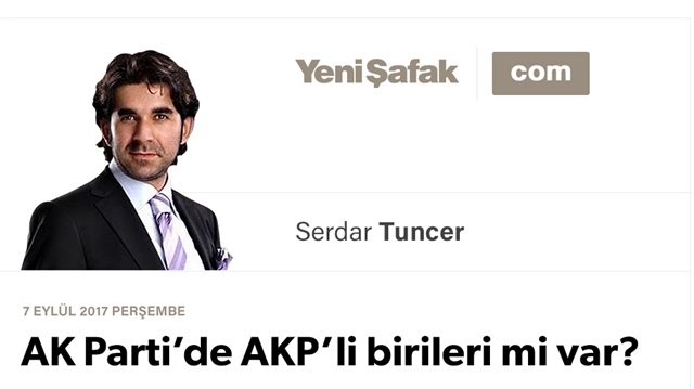 AK Parti’de AKP’li birileri mi var?