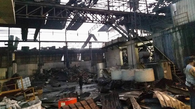 ​Hatay’ın Payas ilçesinde bir çelikhanede kazanın patlaması sonucu 2 işçi yaralandı.