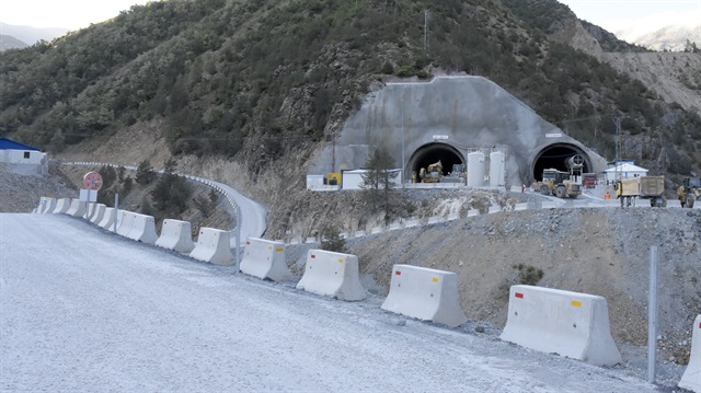 29 Ekim 2019'da tünelin açılması planlanıyor.
