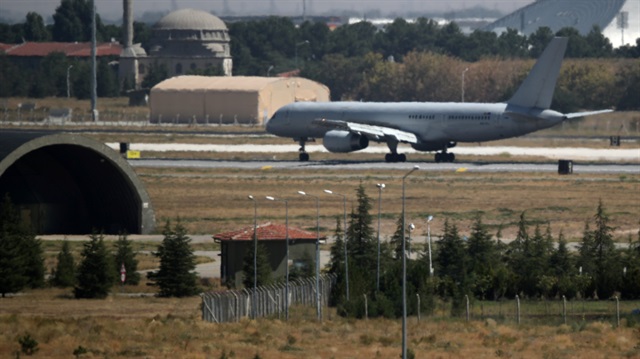 7 kişilik Alman heyeti ve NATO'dan bazı yetkililer, Konya'da 3. Ana Jet Üs Komutanlığı'a ulaştı. 