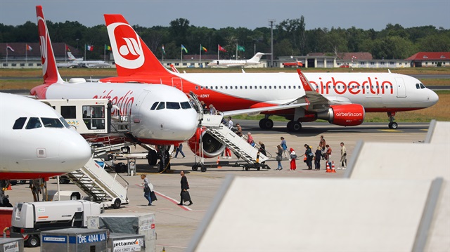 Air Berlin, 140 kiralık uçağa sahip.