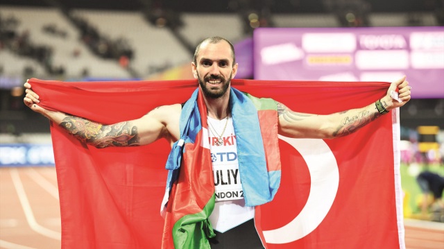 Dünya şampiyonu milli atletimiz Ramil Guliyev