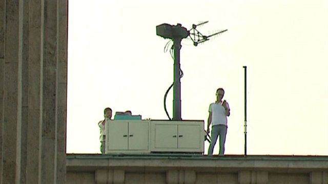 TBMM ana binasının üstüne anti-drone​ sistemi yerleştirildi. 