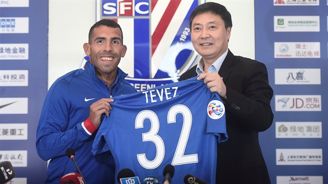Geçtiğimiz sezon Çin Ligi'ne transfer olan Tevez, çıktığı 12 resmi maçta 2 gol attı. 