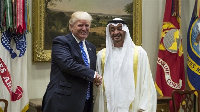 ABD Başkanı Donald Trump, BAE'nin Veliaht Presi Zayed ile görüştü.