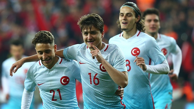 Cengiz Ünder, A Milli Takım'da çıktığı 5 maçta 2 gol atma başarısı gösterdi. 