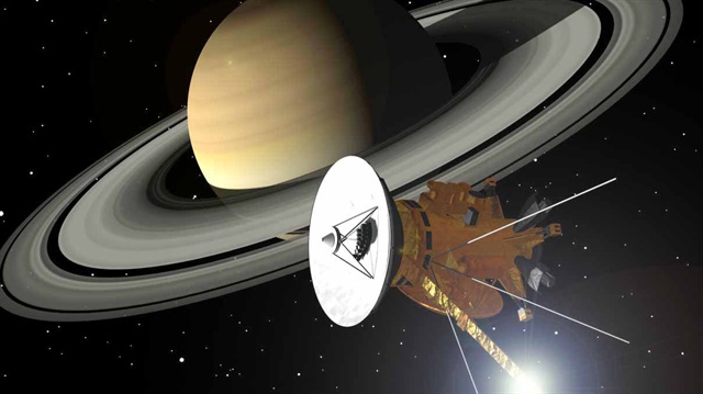 Cassini uydusu bugün Satürn'e ölüm dalışı yapacak. 