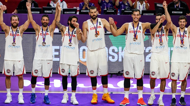 2017 Avrupa Basketbol Şampiyonası'nın üçüncülük maçında Rusya'yı 93-85 mağlup eden İspanya Milli Takımı, bronz madalyasını aldı.