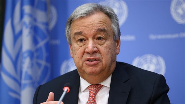 The United Nations Secretary-General Antonio Guterres