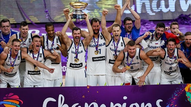 Slovenia defeated Serbia 93-85 in EuroBasket 2017 final at Istanbul's Sinan Erdem Dome to claim their first ever European title.