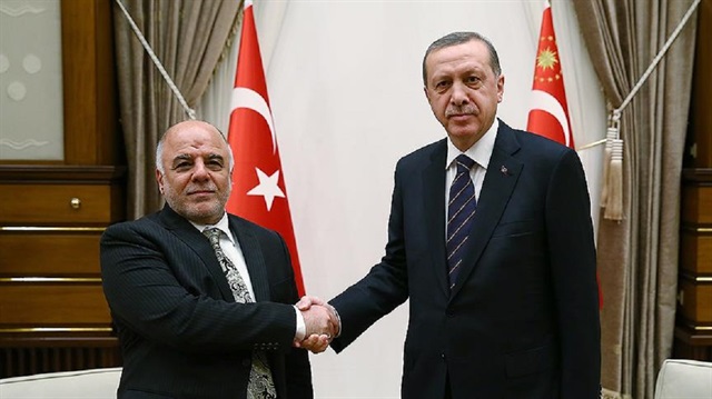 Cumhurbaşkanı Recep Tayyip Erdoğan, Irak Başbakanı Haydar el İbadi