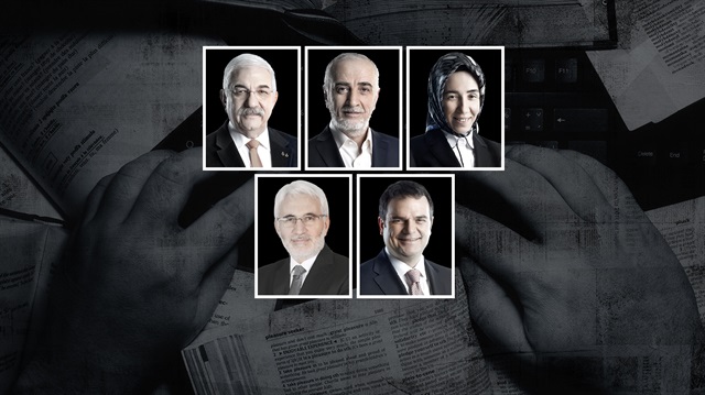 Ali Saydam, Abdullah Muradoğlu, ​Hatice Karahan, Hasan Öztürk ve Kemal Öztürk