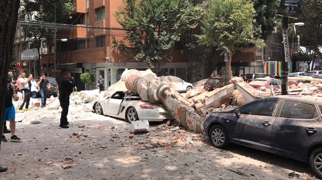 Meksika'da 7,1 şiddetinde deprem