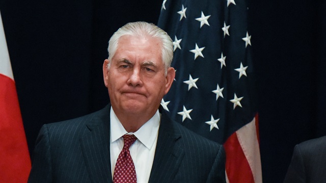 ABD Dışişleri Bakanı Rex Tillerson