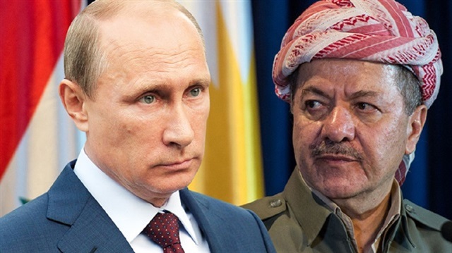 Putin (L) and Barzani (R)