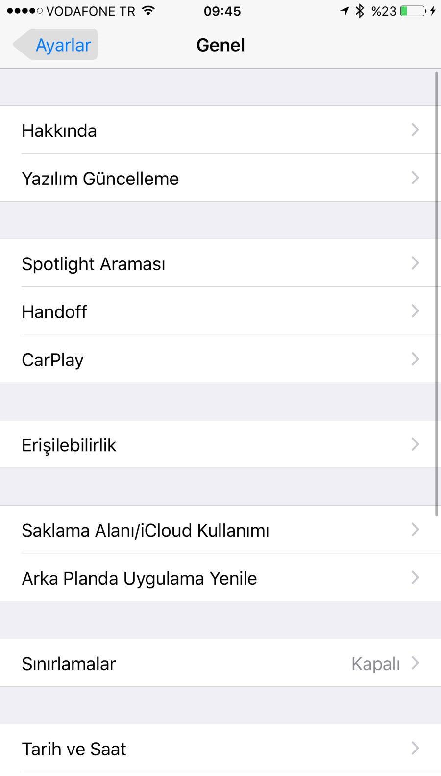 ios 11 guncellemesi nasil yapilir