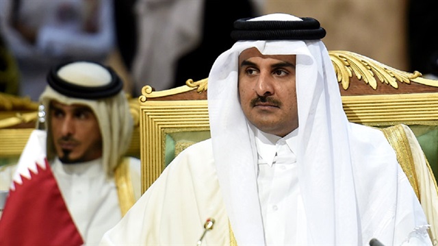 أمير قطر يبحث مع غوتيريش الأزمة الخليجية