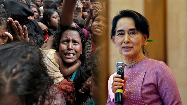 Myanmar hükümeti, Arakanlı Müslümanlara yönelik katliam uyguluyor.