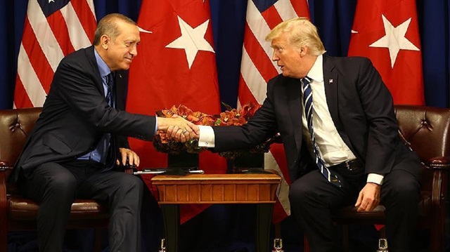 Turkish President Recep Tayyip Erdoğan and his U.S. counterpart Donald Trump