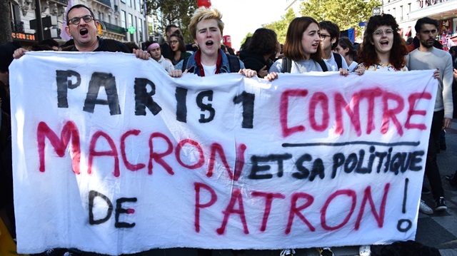 عشرات آلاف الفرنسيين يحتجون على مشروع قانون العمل المثير للجدل