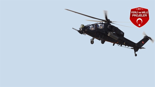 Atak helikopteri Türkiye’nin gücüne güç katıyor.